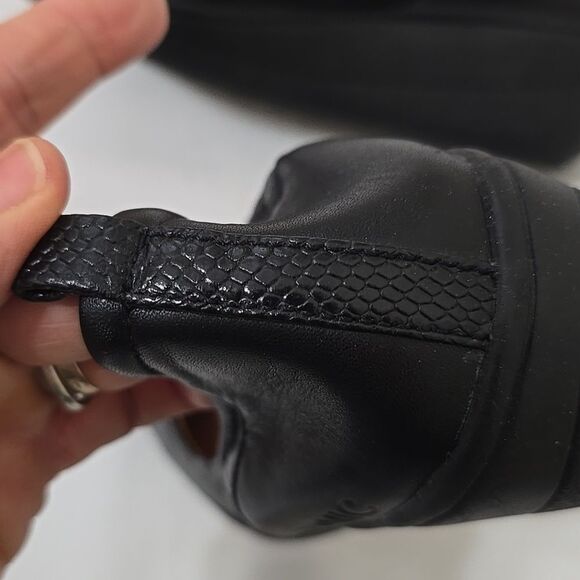 VIONIC Jacey Leather Round Toe Wedge Shoes Size 6 - Picture 8 of 8